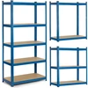 Metalo sandėlio stovas 180 x 90 x 30 cm Humberg 4845