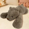 Metoo Mehoo Svorinis pliušinis žaislas, nuo nerimo malšinantis, 1.5kg, 60 cm svorio pliušinis žaislas, didelis svorinis pliušinis žaislas, pagalvė apkabinimui, miela pliušinė lėlė gimtadieniui (rudasis lokys)