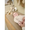 Meyco Baby Basic jersey vystymo kilimėlio užvalkalas (švelnus ir draugiškas odai, pagamintas iš 100% medvilnės, skalbiamas, lengvai prižiūrimas, galima džiovinti džiovyklėje, dydis: 50 x 70 cm), taupe