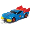 Micro Scalextric Cars - Justice League Superman - žaislinis automobilis, skirtas naudoti lenktynių trasose ar rinkiniuose - dovanų idėjos mažiems vaikams berniukams/mergaitėms nuo 4 metų