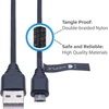 Micro usb kabelis | greito įkrovimo kabelis android įkroviklis nailoninis suderinamas su Lenovo Yoga Tab 8, Tab 2 A7-30, Tab 2 10.1, Tab 2 Pro, Tab 2 8, Tab 3 8, Yoga Tab 10, Tab 2 10, Tab 3 10, Tab 3 Pro (1m)