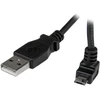Micro Usb kampinis kabelis 1m