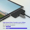 Microsoft Surface Go 3 stotelė: 4k Hdmi, Usb 3.0, Audio