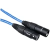 Mikrofono kabelis Pronomic Xfxm-mėlynas-5, Xlr, mėlynas metalikas, 5 m