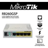 Mikrotik Css106-1g-4p-1s 5 prievadų gigabitinis cloud smart switch poe swos sfp