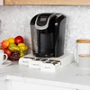 Mind Reader „anchor“ kavos kapsulių stalčius / dėžutė 36 Dolce Gusto, Keurig K Cup, Verismo Cbtl kapsulėms, juodas