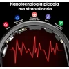 Mingtawn išmanusis žiedas moterims ir vyrams – vandeniui atsparus 5atm žiedas su veiklos sekikliu, miego monitoriumi, sveikatos žingsnių sekikliu, madingo dizaino sidabrinis žiedas, 8 dydis