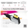 Mini Hdmi 2.1 Ultra Plonas Kabelis 8k 4k 50cm Dešinysis Kampas