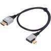 Mini Hdmi 2.1 Ultra Plonas Kabelis 8k 4k 50cm Dešinysis Kampas