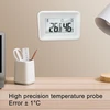 Mini higrometras vidaus skaitmeninis termometras - 4 vnt. pakuotė, drėgmės matuoklis vidaus lcd skaitmeninis termometras higrometras kūdikių kambariui, vyresnio amžiaus kambariui, darbo kambariui, vyno rūsiui ir t.t.