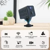 Mini kamera, 2k kamera, vidaus stebėjimo kamera, mini kamera tiesioginei transliacijai mobiliojo telefono programėlėje, ilgo budėjimo wifi kamera su judesio jutikliu ir naktiniu matymu namų biuro saugumui