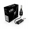 Mini led lemputė motociklui, keturračiui h3 b6 csp 48w 12v 24v canbus su ventiliatoriumi 1vnt