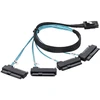 Mini Sas Sff-8087 į 4x Sff-8482 Sas/sata kabelis 100cm