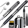 Mini šnipinėjimo diktofonas rašiklis įrašymo įrenginys pasiklausymo įranga 32gb audio 384h