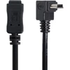 Mini Usb 5p 90° kampu įstrižas prailginimo laidas, 20 cm