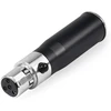 Mini Xlr 3-pin į 4-pin adapteris mikrofonams ir kameroms