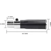 Mini Xlr 3-pin į 4-pin adapteris mikrofonams ir kameroms