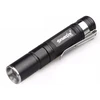 Mini zoom kišeninis led žibintuvėlis edc + baterija aaa