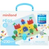 Miniland 50.31804 lagaminas su kaiščiais 240, įvairiaspalvis
