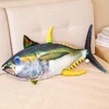 Minkšta žuvies pagalvė "tunas" pliušinė, 60cm