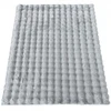 Minkštas Merlin 3d "bubble" kilimas, 120x170 cm, pilkas