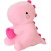 Minkštas pliušinis dinozauras su širdimi, 30 cm
