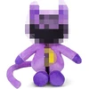 Minkštas žaislas gyvūnas, 23 cm violetinis pliušinis žaislinis katinas, besišypsantis pliušinis žaislas, kimštinis pliušinis žaislas, didelis, mergaitėms, berniukams, gimtadieniui, vaikams ir suaugusiems dovana, merginos festivalio šventinės dovanos