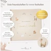Vinilinė plokštelė Mintkind® Draugystės knyga "forest" vaikų darželiui, draugystės knyga pildymui, draugystės knyga mergaitėms ir berniukams, vaikams pritaikyti šablonai ir mielos iliustracijos
