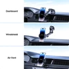 Miracase automobilinis telefono laikiklis [patobulintas siurbtukas ir metalinis dvigubas kabliukas] mobiliojo telefono laikiklis automobilio ventiliacijos angos prietaisų skydeliui priekiniam stiklui automobilinis mobiliojo telefono laikiklis, skirtas iph