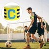 Miraculife vaikiškos kapitono raiščio rinkinys, 4 vnt., kapitono raištis futbolui, reguliuojamos futbolo kapitono apyrankės, daugiaspalvė elastinė žaidėjo raištis vaikams, jaunių klubų sportui