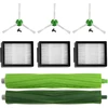 Mirtux atsarginių dalių rinkinys Roomba E, i ir J serijoms | Atsarginės dalys Roomba E5, E6, i1, i3, i3+, i7, e5154, e5158, j7 | Aukštos kokybės priedai | Rinkinys su ratukais, filtrais, šoniniu šepečiu