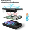Miuzei Metalinis dėklas Raspberry Pi 5 su pasyviu aušinimu
