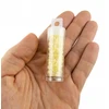 Mixform Stikliniai karoliukai buteliuke 10g 4mm geltoni