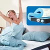 Mks.® Antklodė-čiužinys 90 x 200 cm H3, gelinis memory foam antklodė-čiužinys 7 cm storio, neslystantis antklodė-čiužinys, visko antklodė-čiužinys su nuimamu bambuko užvalkalu, kvėpuojantis ir skalbiamas
