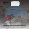 Mmwave žmogaus buvimo jutiklis, zigbee milimetrinių bangų radaro aptikimo jutiklis, reikalingas tuya hub, palaiko home assistant zigbee2mqtt