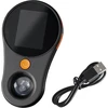 Mobilus telefono mikroskopas vaikams, 2.0 colių ips ekranas 500x nešiojamas kišeninis mikroskopas, didinamojo stiklo mikroskopas, mini skaitmeninis mikroskopas lauke su 8 led, įkraunamas, skirtas atradimams