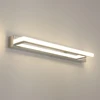 Modernus Led sieninis šviestuvas voniai chromas 9w 4500k 900 lm