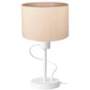 Modernus stalinė naktinė lempa boho jute led