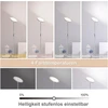 Lubinis šviestuvas Modlicht 30 W lubinis prožektorius Led reguliuojamo ryškumo pilkas, 3330 lm grindų šviestuvas Led su nuotolinio valdymo pulteliu ir jutikliniu valdymu, grindų šviestuvas svetainei su 4 spalvų temperatūromis, 1h laikmatis, modernūs grindų šviestuvai