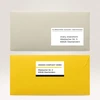 Molabel suderinami adreso lipdukai, skirti Dymo S0722430 99014 - suderinami su Dymo Labelwriter 550 spausdintuvais - 2 ritinėliai, 220 lipdukų ritinėlyje