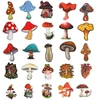 Molain lipdukai su grybais, 100 vnt., mieli animaciniai lipdukai, vandeniui atsparūs lipdukai, grybų grafiti lipdukai nešiojamam kompiuteriui, riedlentei, vandens buteliams, kompiuteriui, telefonui, gitarai