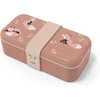 Monbento - vaikiška Mb Foodie Fox priešpiečių dėžutė - Fox - bento dėžutė vaikams, pagaminta Prancūzijoje - idealiai tinka pietums ar užkandžiams mokykloje/parke - be Bpa - saugus maistui - rožinė