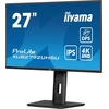 Monitorius Iiyama Prolite Xub2792uhsu-b6 27 colių Led Ips Ultrahd 4k su aukščio reguliavimu