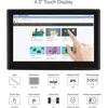 Monitorius Waveshare 4.3" Dsi Lcd su dėklu Raspberry Pi 4b