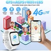Moonkids išmanusis laikrodis vaikams, 4g išmanusis laikrodis vaikams su gps ir telefonu, vandeniui atsparus išmanusis laikrodis vaikams su skambinimo funkcija, vaizdo skambučiais, studentams, dovana