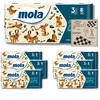 Mop Tualetinis popierius Mola Ups 3 sluoksnių Minkštas Švelnus su raštais (8 ritinėliai)x7
