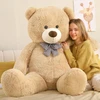 Morismos 140 cm didelis meškinas, šviesiai rudas, didelis meškiukas, xxl, minkštas žaislas, pliušinis meškinas, xxxl, merginai, mergaitėms, moterims, mamai