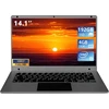 Morostron 14.1 colio nešiojamas kompiuteris, celeron keturių branduolių iki 2.2ghz, 4gb ram ir 192gb ssd, w11 nešiojamas kompiuteris su fhd ips, plonas ir lengvas nešiojamasis kompiuteris, skirtas darbui ir mokslams, pilkas, wps