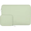 Mosiso nešiojamojo kompiuterio dėklas 13,3 colio, 13–13,3 colio nešiojamojo kompiuterio dėklas, suderinamas su Macbook Air/pro 13/pro 14 colių M4 M3 M2 M1, Hp Dell Asus Lenovo nešiojamuoju kompiuteriu, neopreno įmautė su mažu dėklu, šalavijų žalia