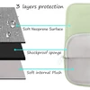 Mosiso nešiojamojo kompiuterio dėklas 13,3 colio, 13–13,3 colio nešiojamojo kompiuterio dėklas, suderinamas su Macbook Air/pro 13/pro 14 colių M4 M3 M2 M1, Hp Dell Asus Lenovo nešiojamuoju kompiuteriu, neopreno įmautė su mažu dėklu, šalavijų žalia
